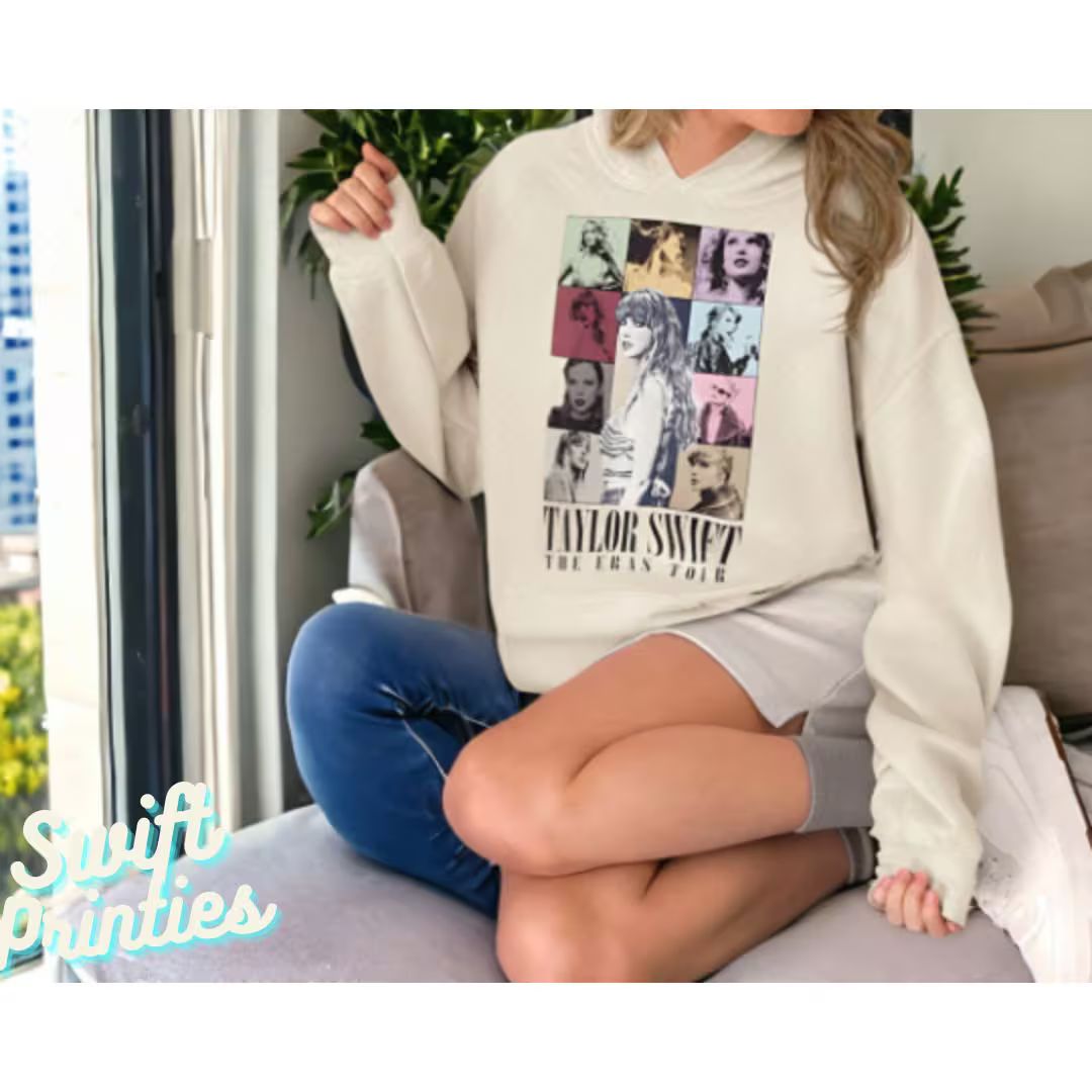 Taylor Eras Tour Hoodie TS 1989 Sweatshirt Swiftie Merch Taylor Merch Taylor Fans Gift lover Eras... | Etsy (US)