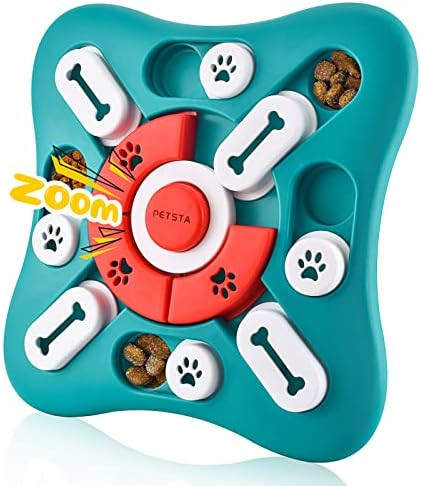 PETSTA Dog Puzzle Toys, Treat Dispensing Dog Enrichment Toys for IQ Training and Brain Stimulatio... | Amazon (US)