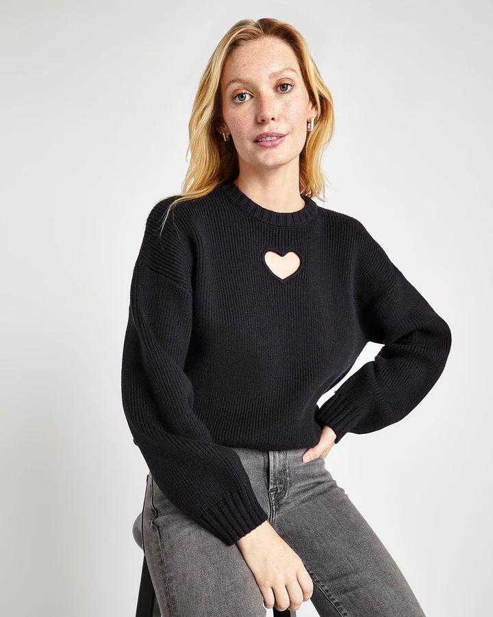 Elisa Heart Sweater | Splendid