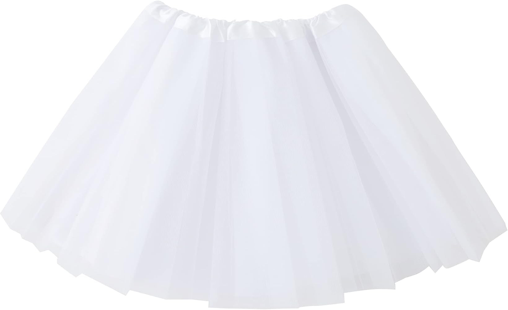 Jastore Girls Tutu Skirt 4 Layers Tulle Tutus for Girls Fluffy Ballet Dress Up for Toddler Kids C... | Amazon (US)