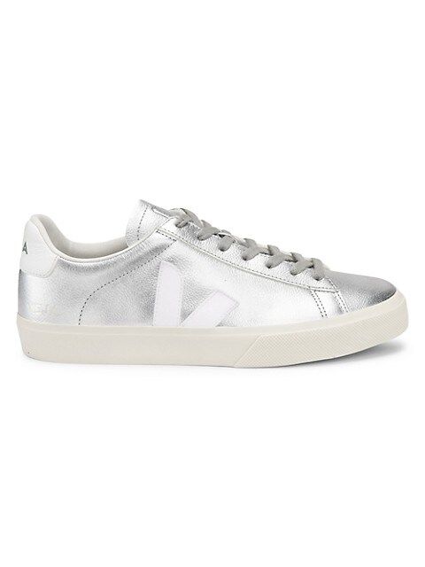 Women's Campo Metallic Leather Low-Top Sneakers | Saks Fifth Avenue