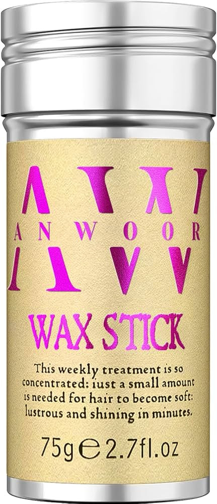 Hair Wax Stick, Wax Stick for Hair Flyaways Kids & Women Hair Accessories for Women Girls Hair Bu... | Amazon (US)