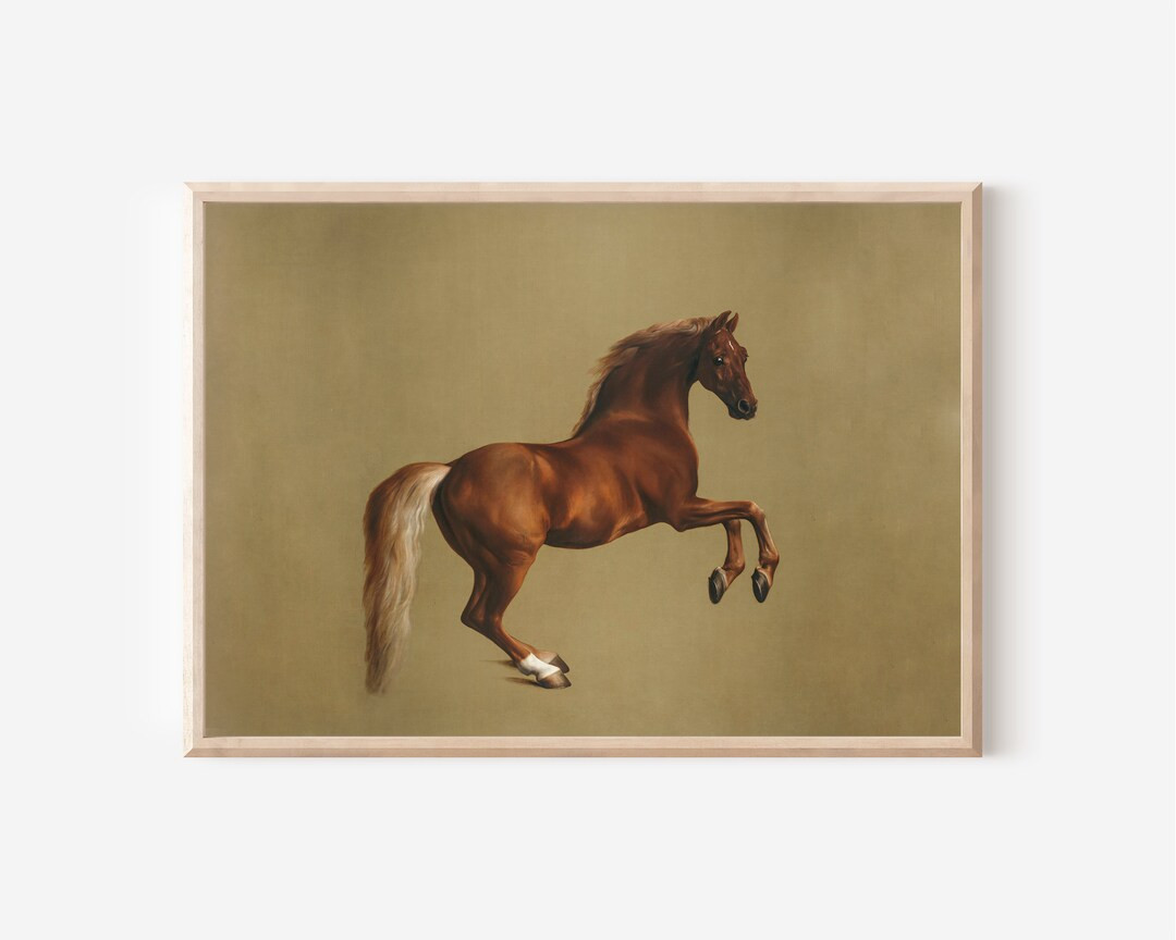 Vintage Horse Painting Downloadable Prints Affordable Artwork Downloadable Prints PRINTABLE Wall ... | Etsy (US)