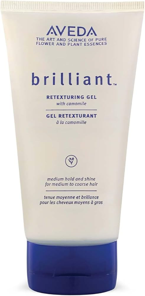 Aveda Brilliant Retexturing Gel | Medium Hold Hair Gel | Adds Shine | for Textured, Curly & Coily... | Amazon (US)