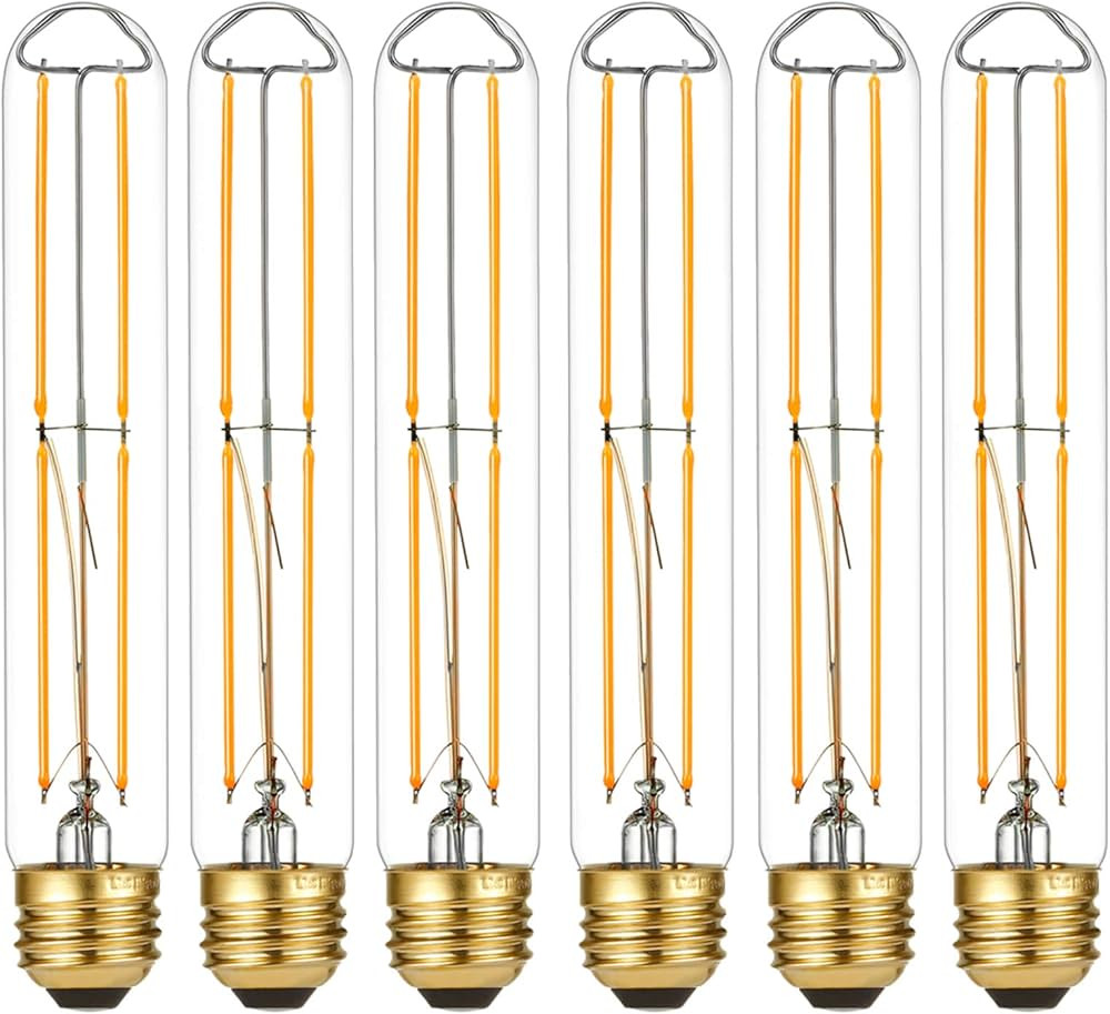 LiteHistory Dimmable E26 Light Bulb 6W Equal 60 watt led Light Bulb AC120V Warm White 2700K Ediso... | Amazon (US)