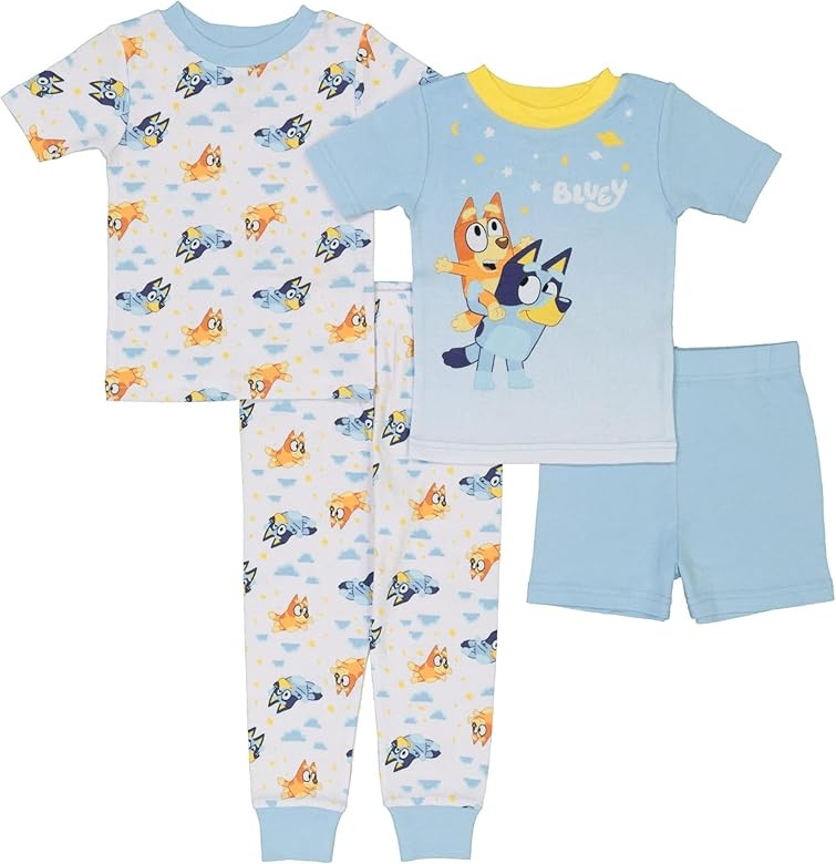 Bluey Little Boys’ Snug-fit Cotton Pajama Sets | Amazon (US)