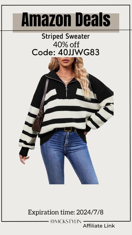 Deal alert on this super cozy and cute sweater quarter zip pulloverr

#LTKStyleTip #LTKFindsUnder50 #LTKSaleAlert