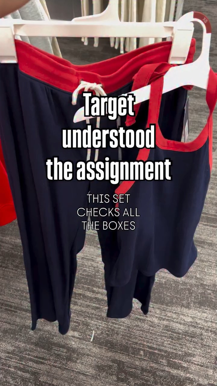 Say SET to shop ❤️

The perfect set does exist! Comfy + cute combined 👏🏻

#targetstyle #targethaul #summerlook