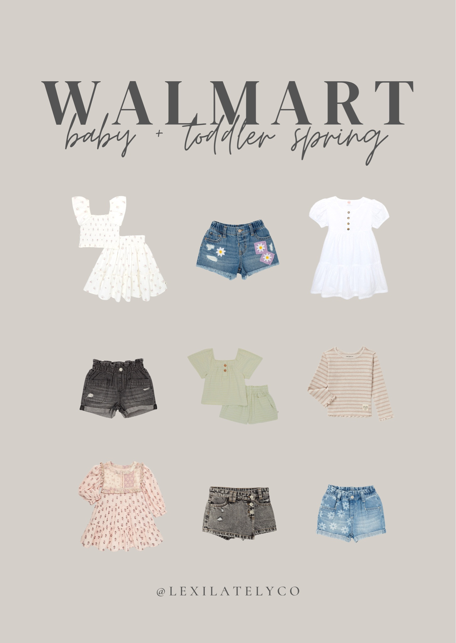 Walmart: Baby + Toddler Spring

#spring #springfashion #fashion #style #ltkstyle #outfit #outfitidea #ootd #springoutfit #walmart #walmartfashion #walmartfinds #affordablefashion #kids #kidsstyle #kidsfashion #kidsoutfit

#LTKFind #LTKkids #LTKunder50