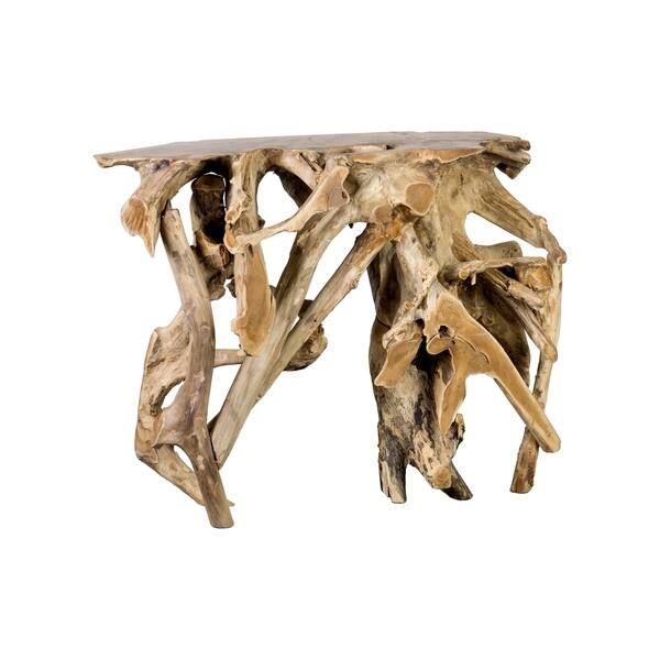 Raw Edge Root Base Console Table | Bed Bath & Beyond