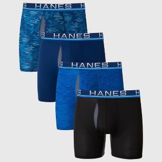Hanes Premium Men's Xtemp Total Support Pouch 3+1 Boxer Briefs | Target