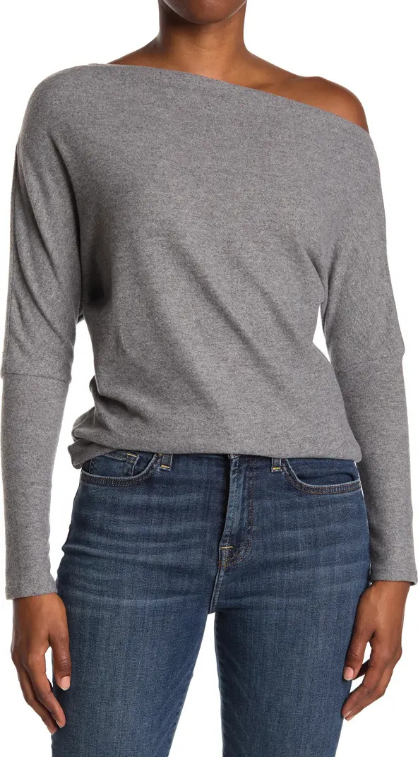 ASTR the Label Off the Shoulder Long Sleeve Sweater | Nordstromrack | Nordstrom Rack