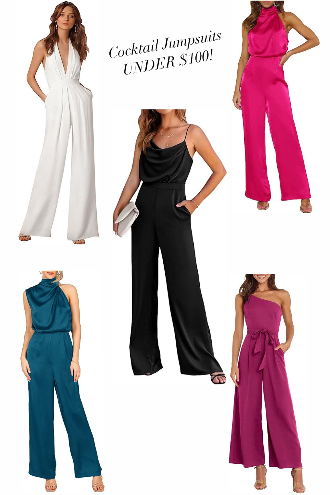 Cocktail Jumpsuits UNDER $100!!

#LTKFind #LTKstyletip #LTKunder100