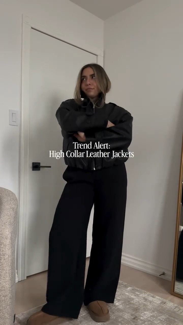 You’ll be seeing this leather  jacket everywhere this year ✨ 

#capsulewardrobe #explorepage #styleinspo #fashiontrends #dailyoutfitinspo

#LTKwinter #LTKpetite #LTKstyletip