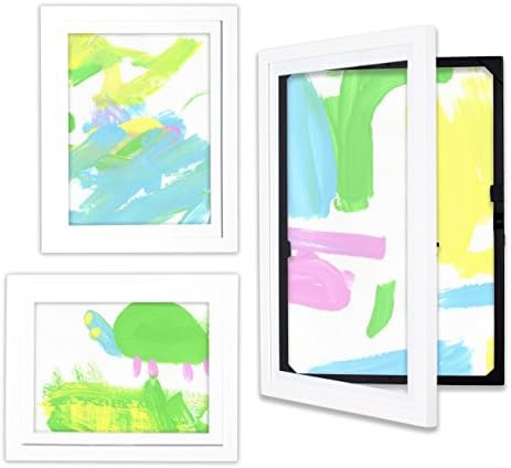 Li'l Davinci® Kid's Art Frames - 12x18, 9x12, and 8.5x11 Collection (White Finish) | Amazon (US)