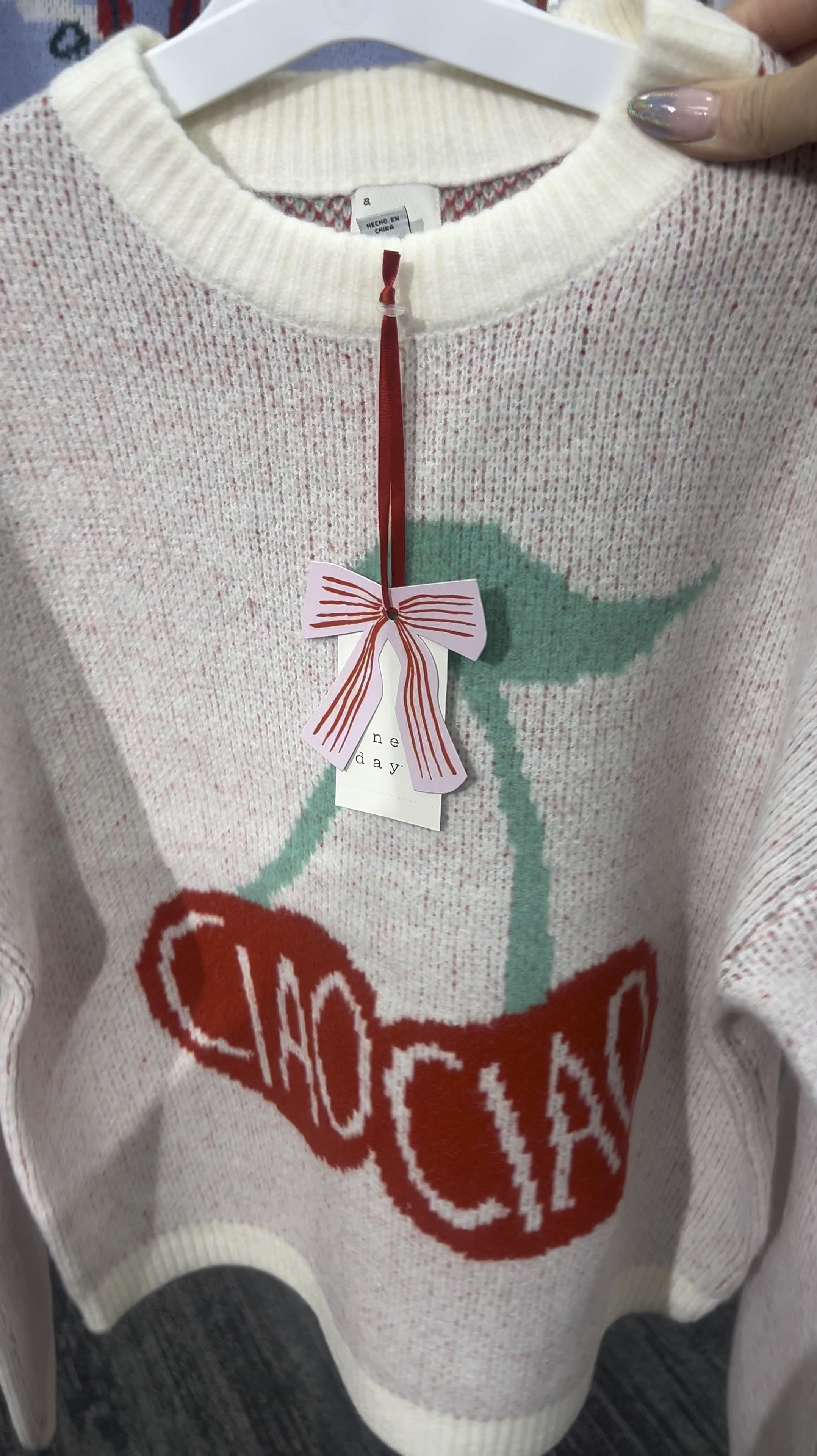 Target holiday sweaters have arrived! They are so cute and only $25! ❤️ I’m 5’10” and normally wear a small but if I want an oversized look I size up 1 to a medium, holiday sweater, Christmas sweater, gift idea, gifts for her @target #LaidbackLuxeLife

Hey Beautiful! Feel free to comment on this post if you have any questions! 🫶🏽

Follow me for more fashion finds, beauty faves, lifestyle, home decor, sales and more! So glad you’re here!! XO, Karma

#LTKCyberWeek 

#LTKHoliday #LTKSeasonal