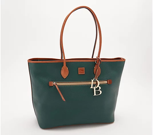 Dooney & Bourke Pebble Large Tote - QVC.com | QVC