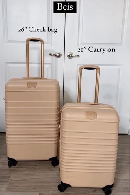 Loving these beautiful carry on and check bag

#LTKtravel #LTKstyletip