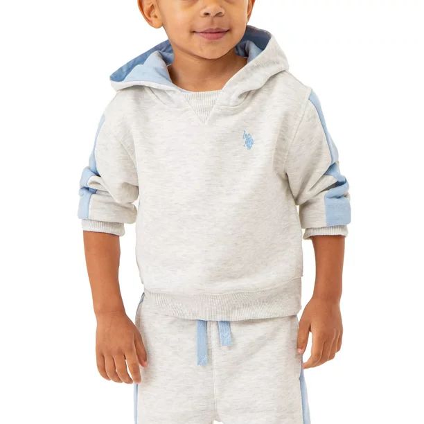 U.S. Polo Assn. Toddler Boy Zip Up Hoodie, Sizes 2T-5T | Walmart (US)