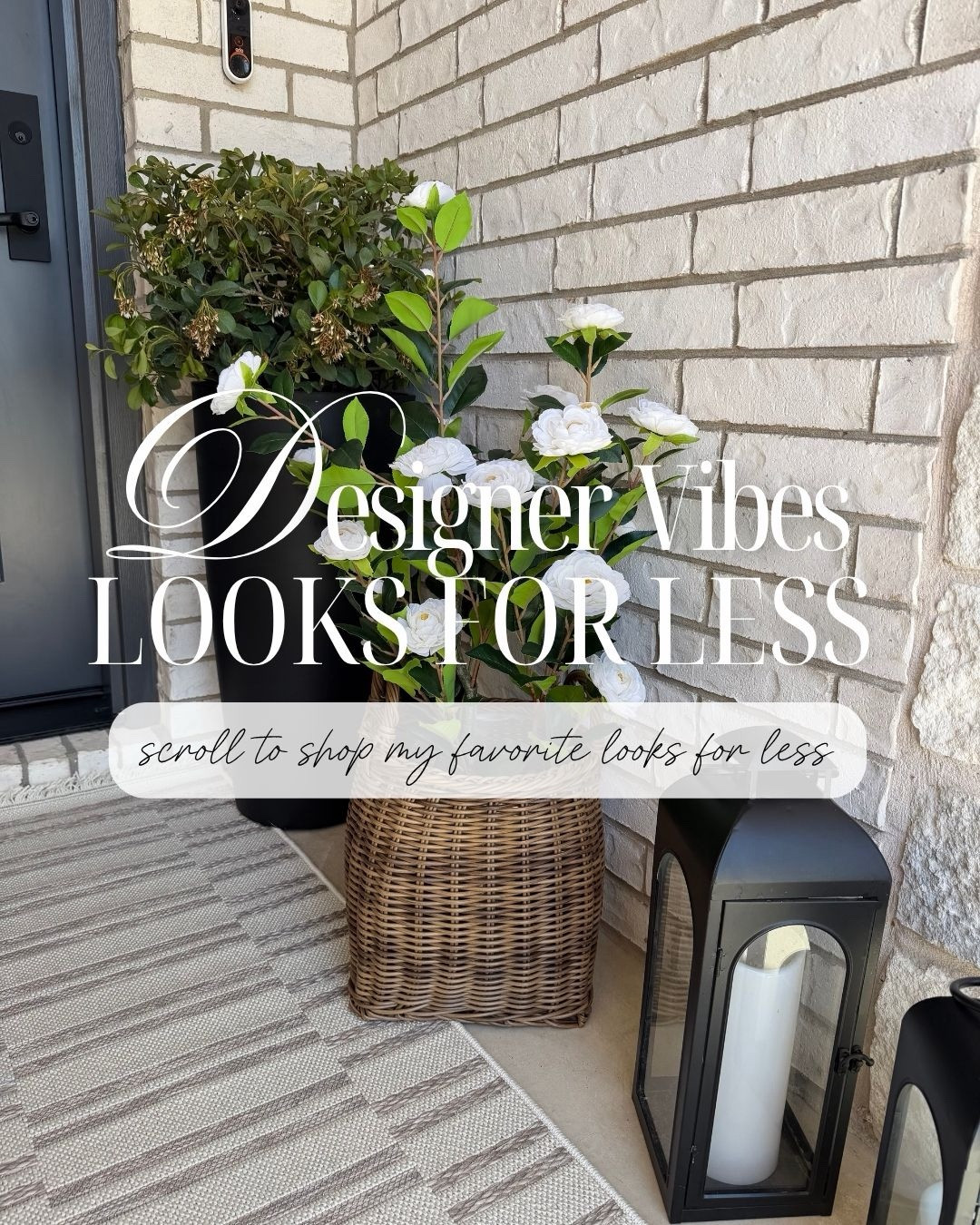 Designer Home Vibes….everyday prices! I love finding more affordable options that look high-end! Which is your favorite?! 🏠🌿

Home Decor Inspo • Designer Looks for Less • Home Goals • Neutral Home Inspo • Modern Home • New Build Inspiration

#homeswithpurpose #neutralhomesofinsta #cozyhomedecor

Loloi rug, front porch, outdoor season, patio set, storage cabinet, peonies 

#LTKdayinmylife #LTKSeasonal #LTKHome