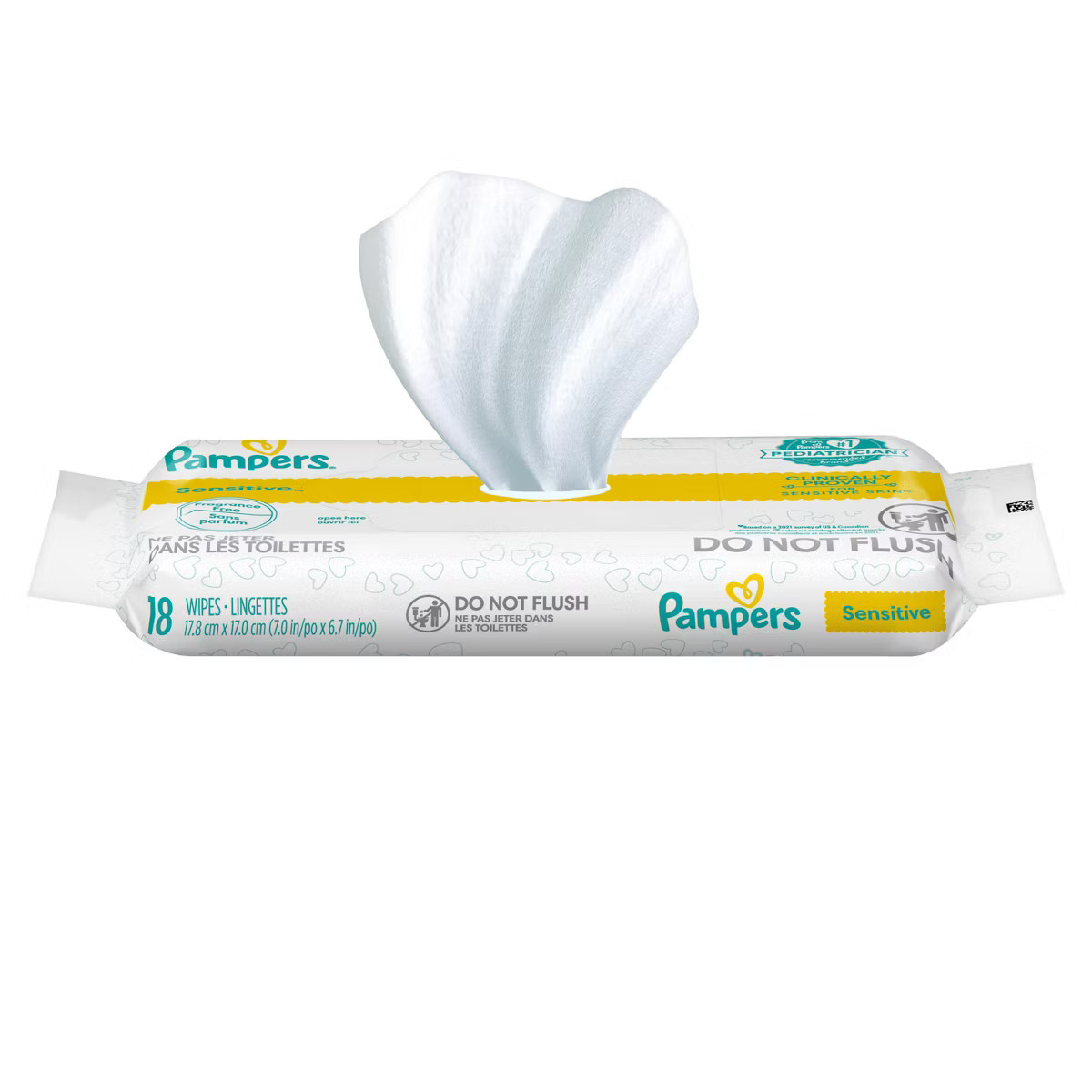 Pampers Sensitive Baby Wipes (Select Count) | Target