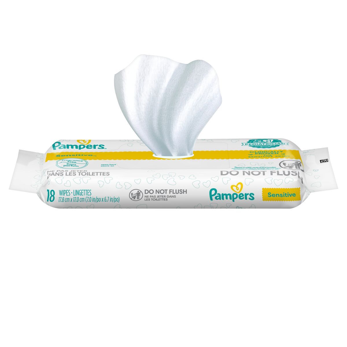 Pampers Sensitive Baby Wipes (Select Count) | Target