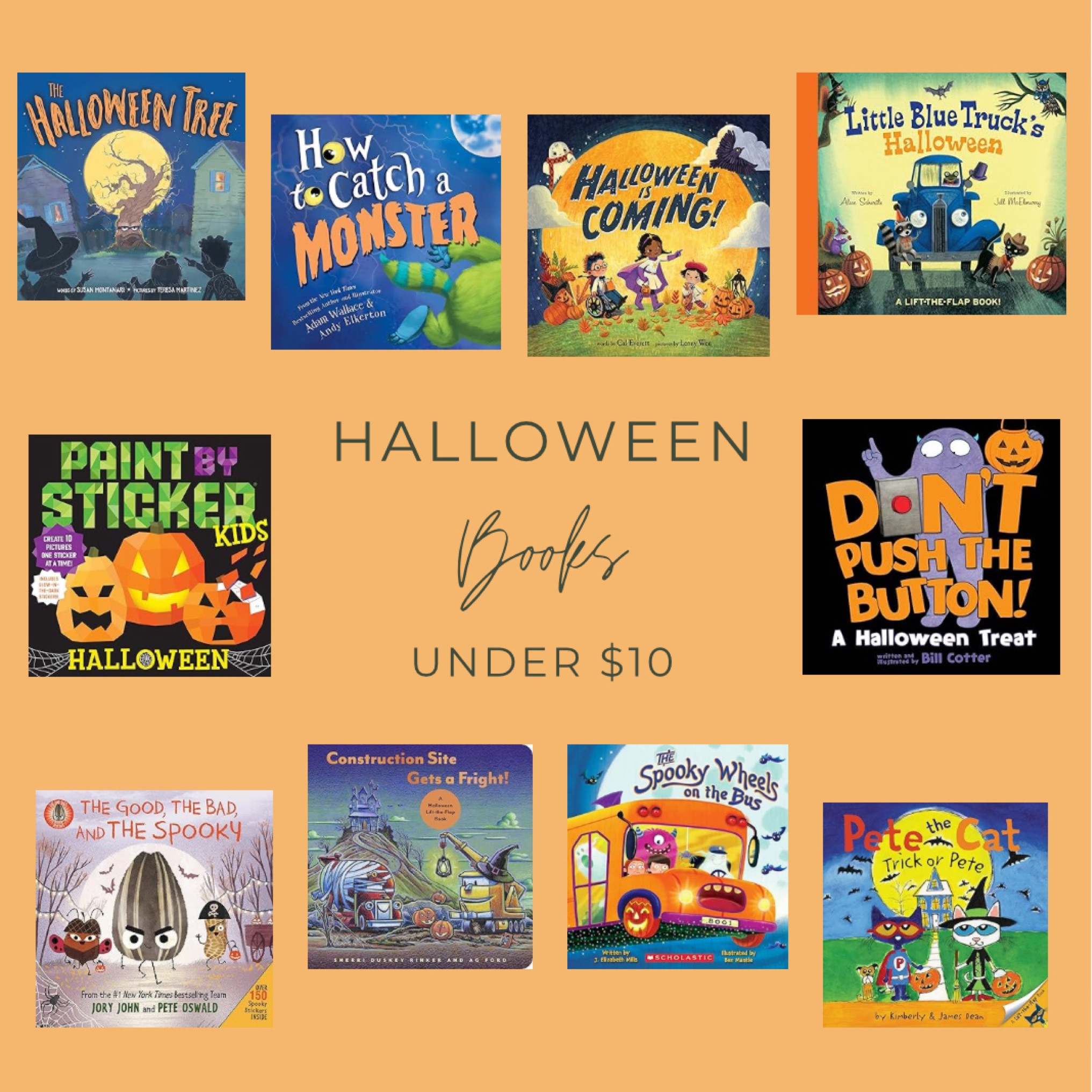 Grab some great reads at a great price! 

Amazon / books / books for kids / Halloween / read / home library 

#LTKSeasonal #LTKSaleAlert #LTKKids