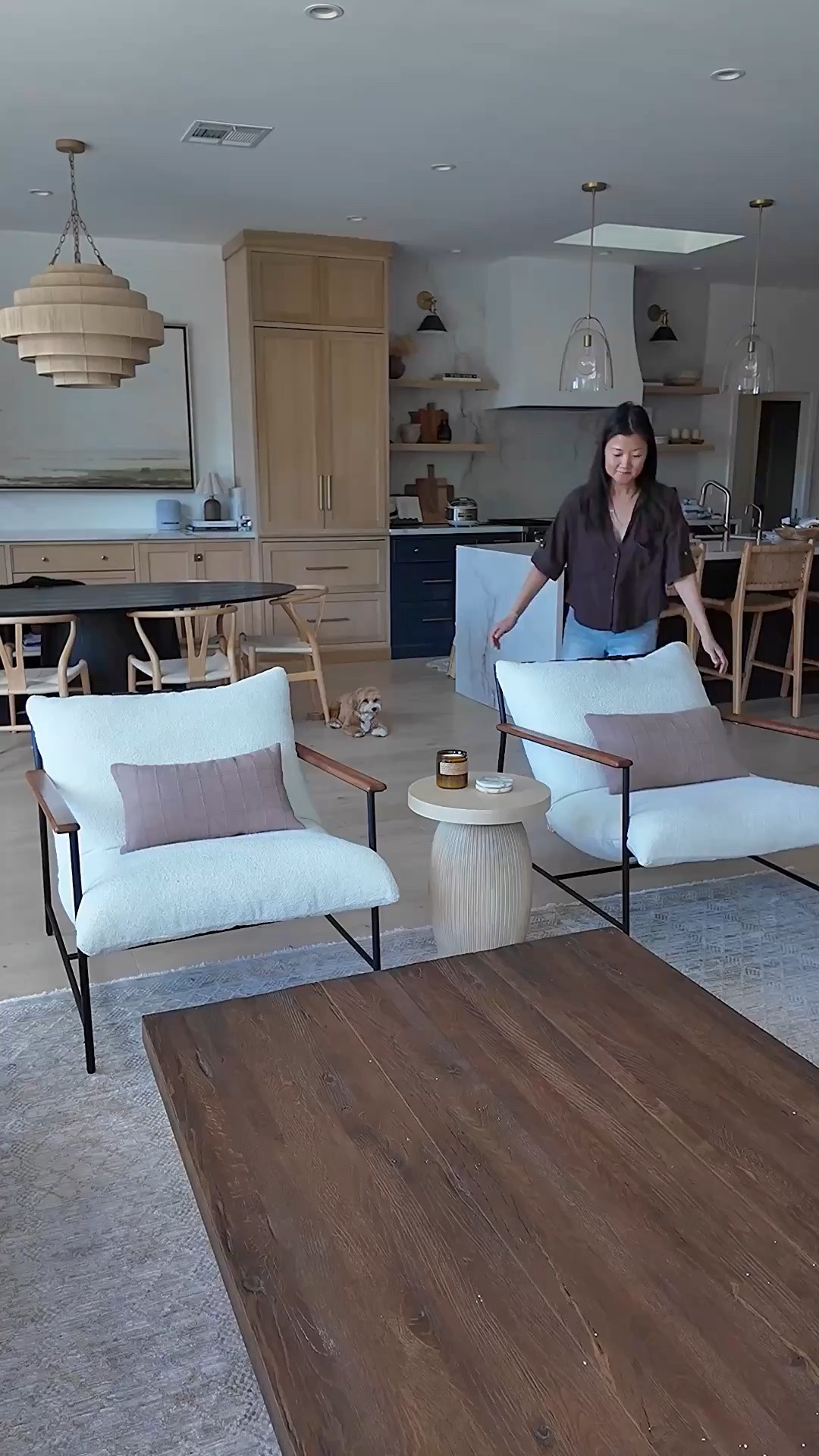 This swivel chair is so beautiful, affordable and comfy! Love the boucle fabric and it's a great size!
My dog and I can sit here together and it's still comfy.
Love the soft curves and how it softens the space. Such a great addition to our room.
This is the taupe boucle color.
@Wayfair #wayday #wayfair

#LTKHome #LTKSaleAlert
