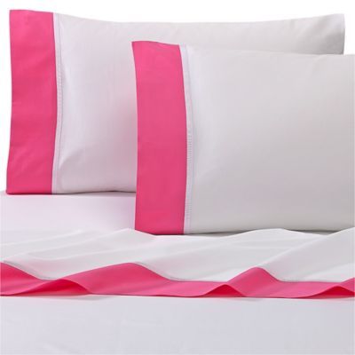 kate spade new york Grace California King Sheet Set in Pink | Bed Bath & Beyond