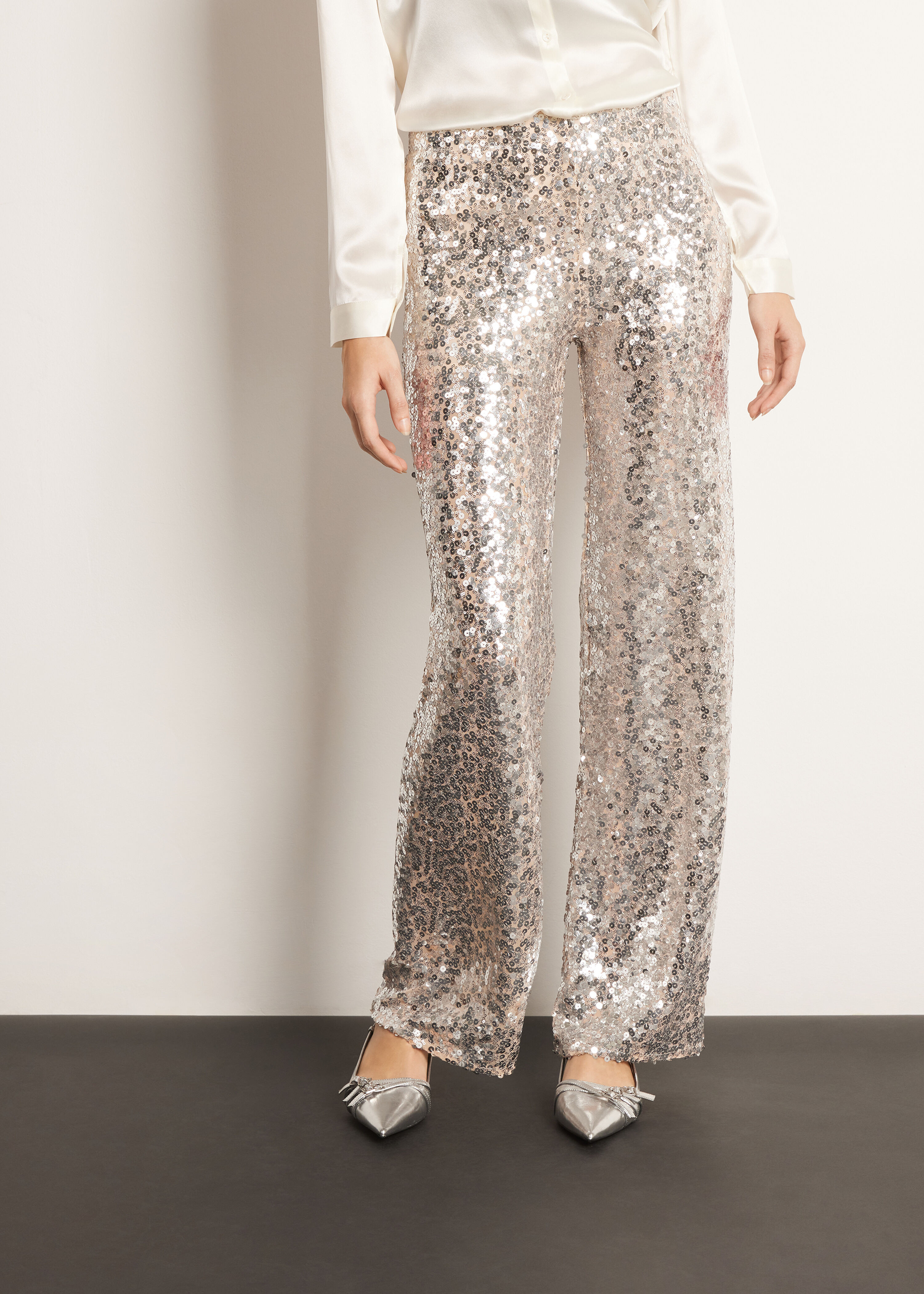 Sequin Palazzo Pants - Leggings and pants - Calzedonia | Calzedonia US