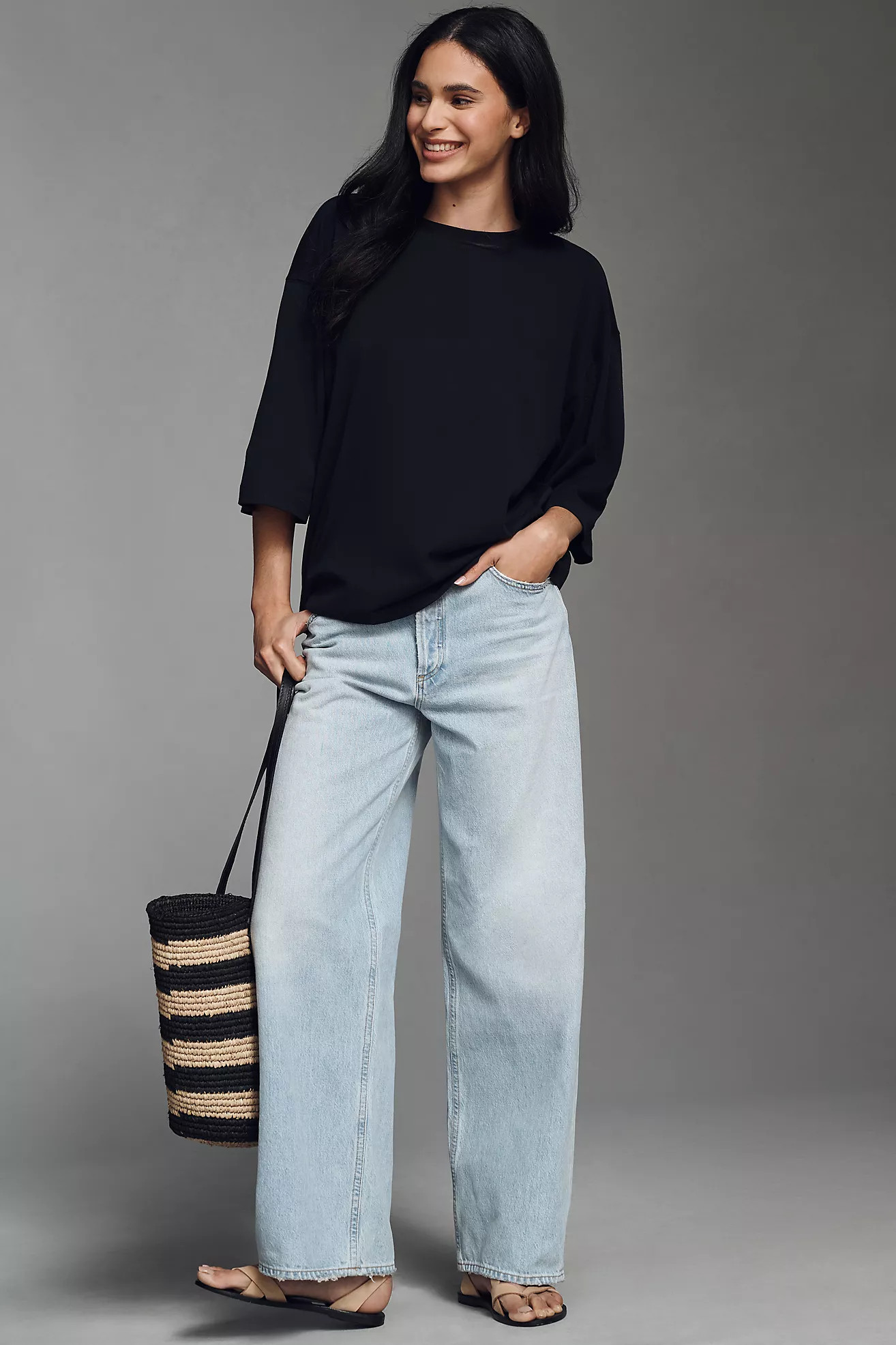 Maeve Slouchy Relaxed Knit Top | Anthropologie (US)