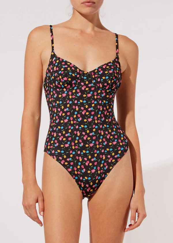 The Taylor Multi Floral Vines | Solid & Striped