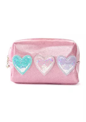 Miss Gwen Girls Heart Pouch, Pink | Belk