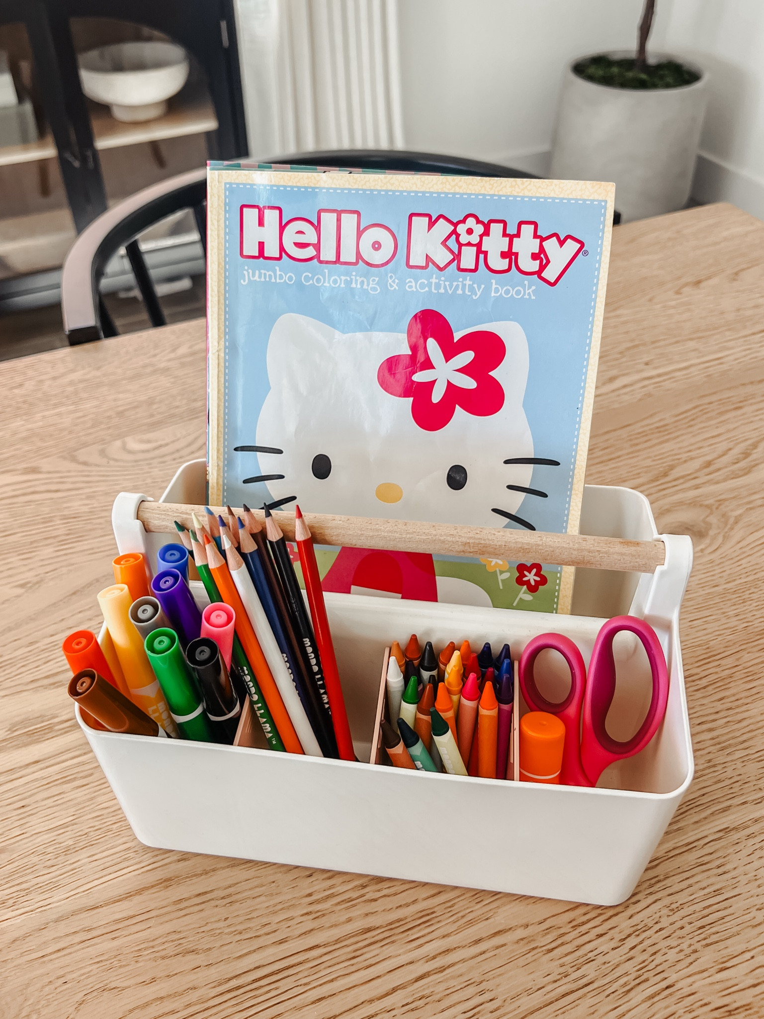 Love this portable kids caddy from Amazon! The dividers are removable so you can customize the caddy to fit supplies. 

#LTKKids