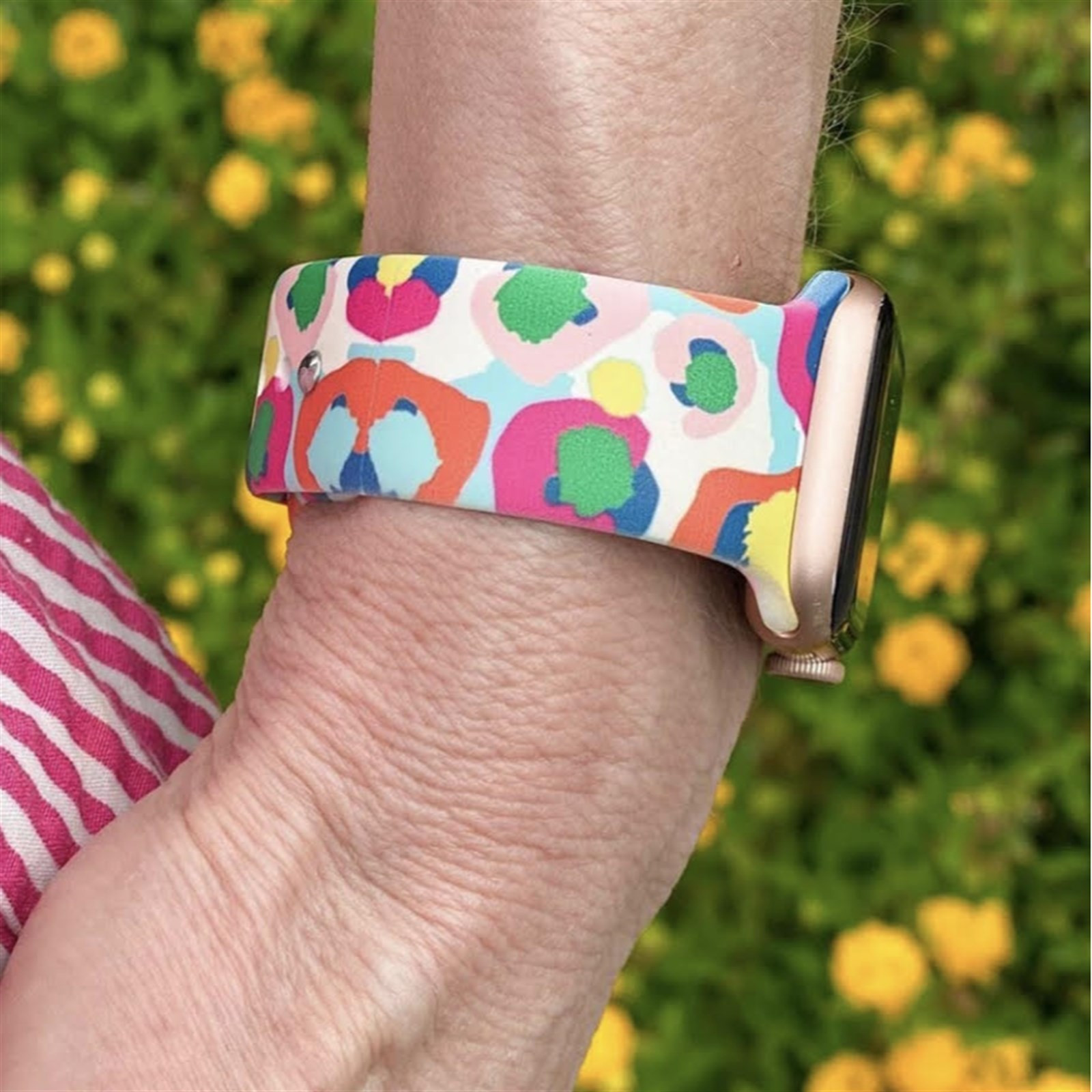 Cheetah Leopard Printed Apple Watch Bands | Jane