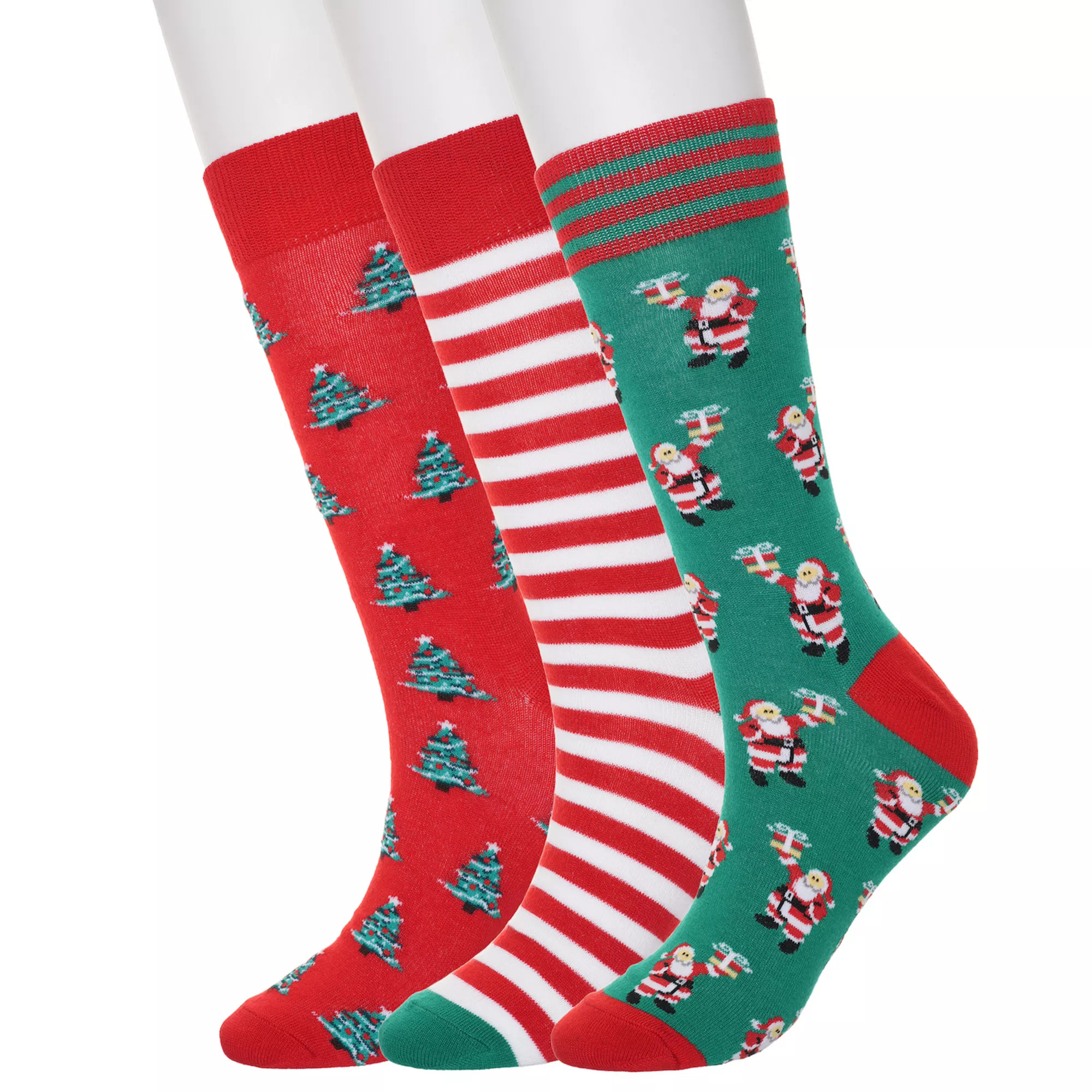 Men's 3-Pack Holiday Novelty Crew Socks | Kohl's