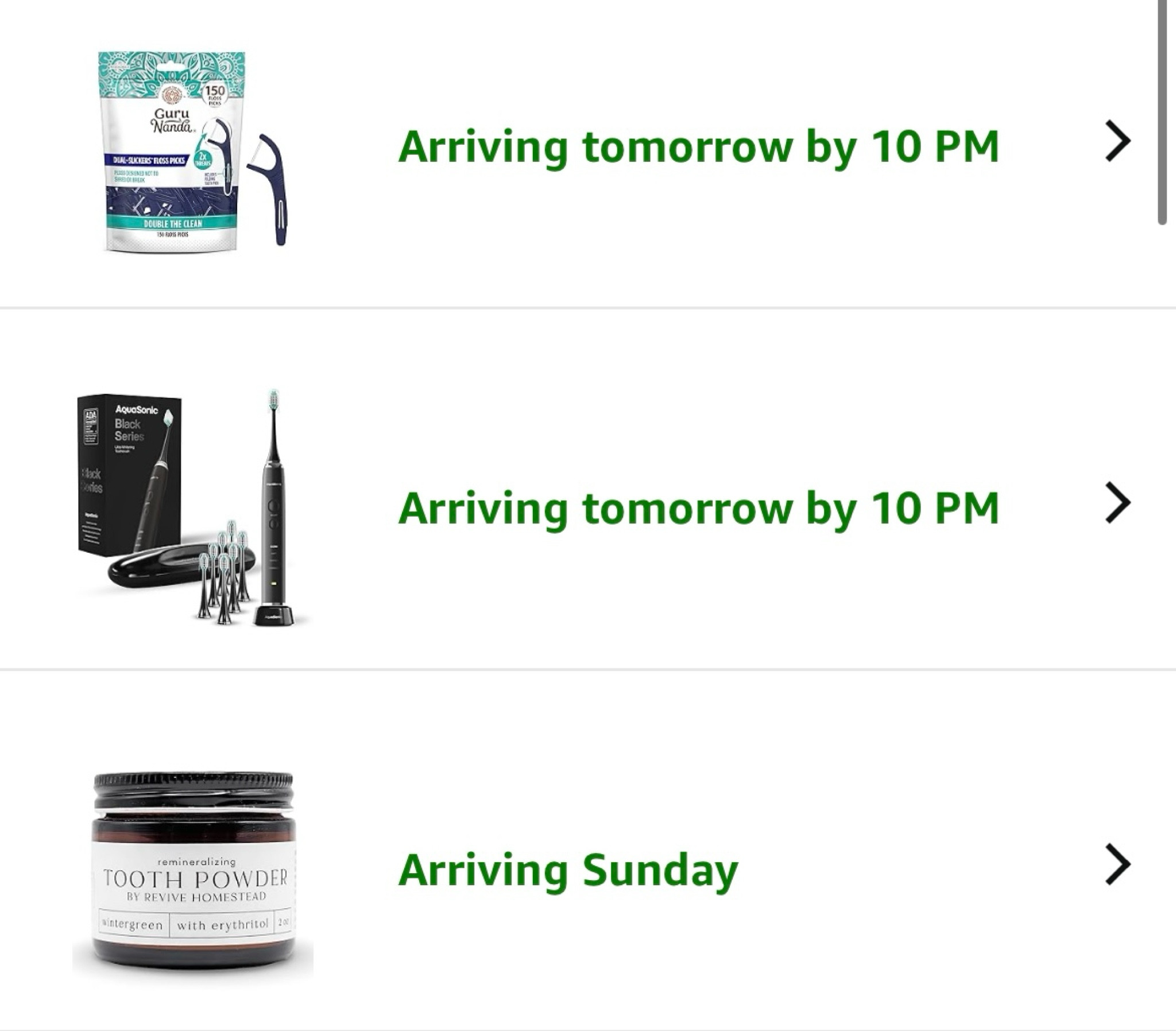 New teeth products I just ordered! 🦷