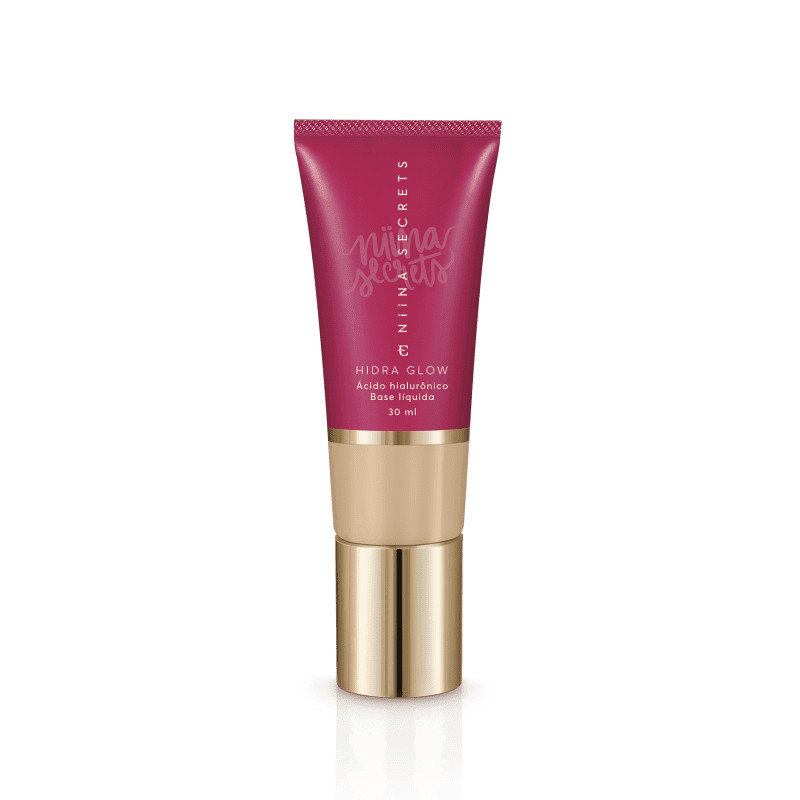 Base Líquida Niina Secrets Hidra Glow Cor 05 30ml | Eudora (BR)