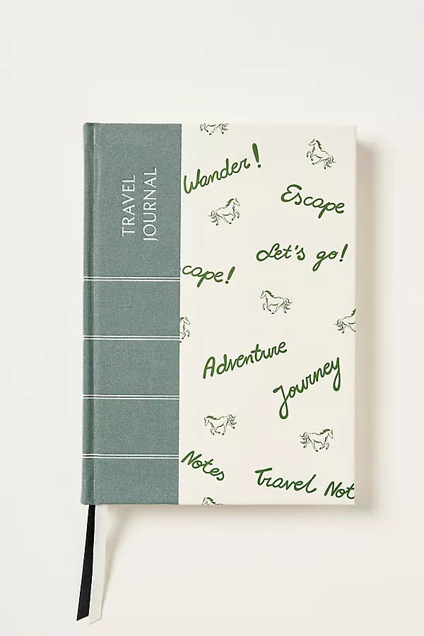 Anthropologie x Papier Adventure Fabric Travel Journal | Anthropologie (US)