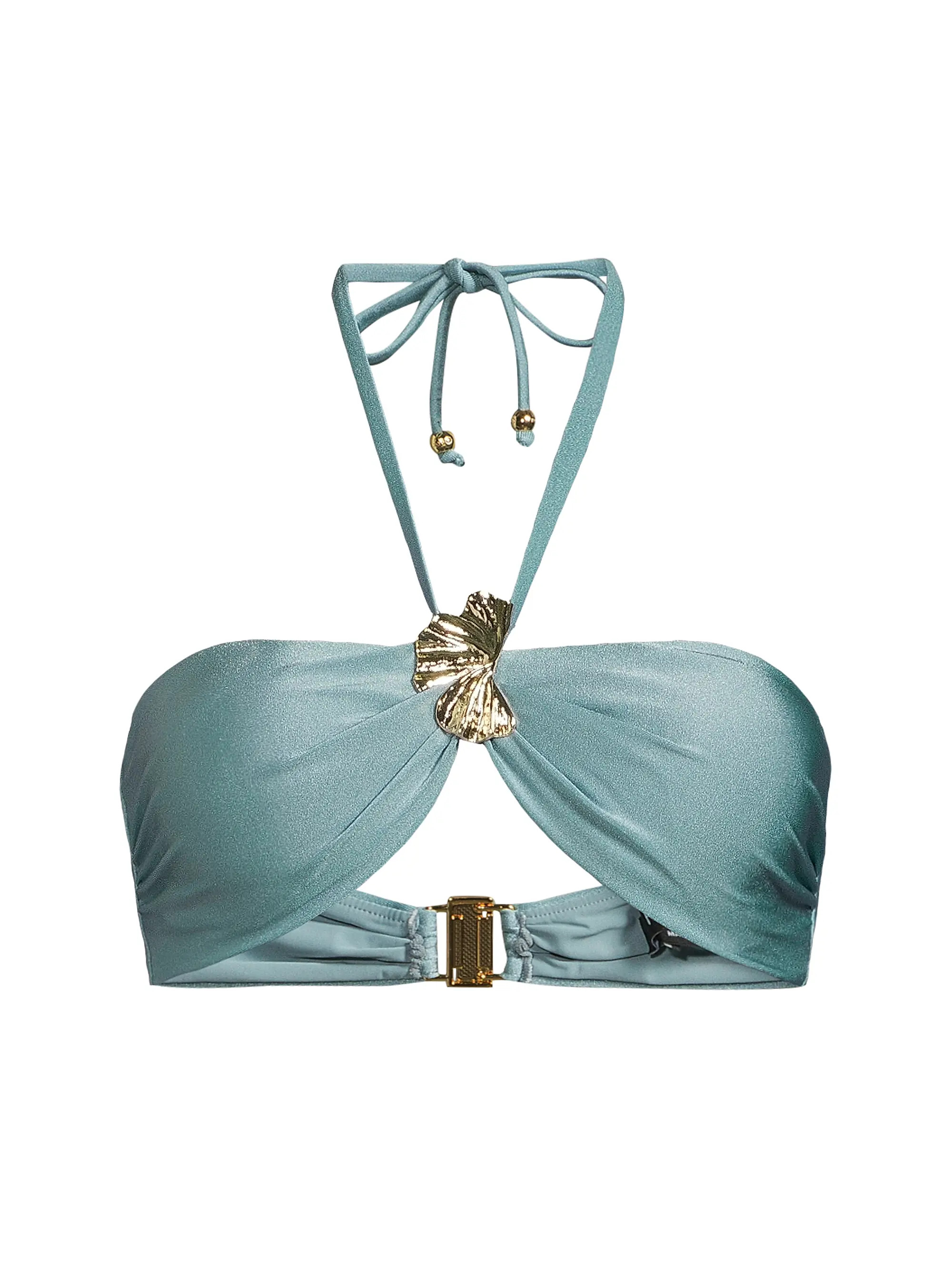 Seashell Petal Halterneck Bikini Top | Saks Fifth Avenue