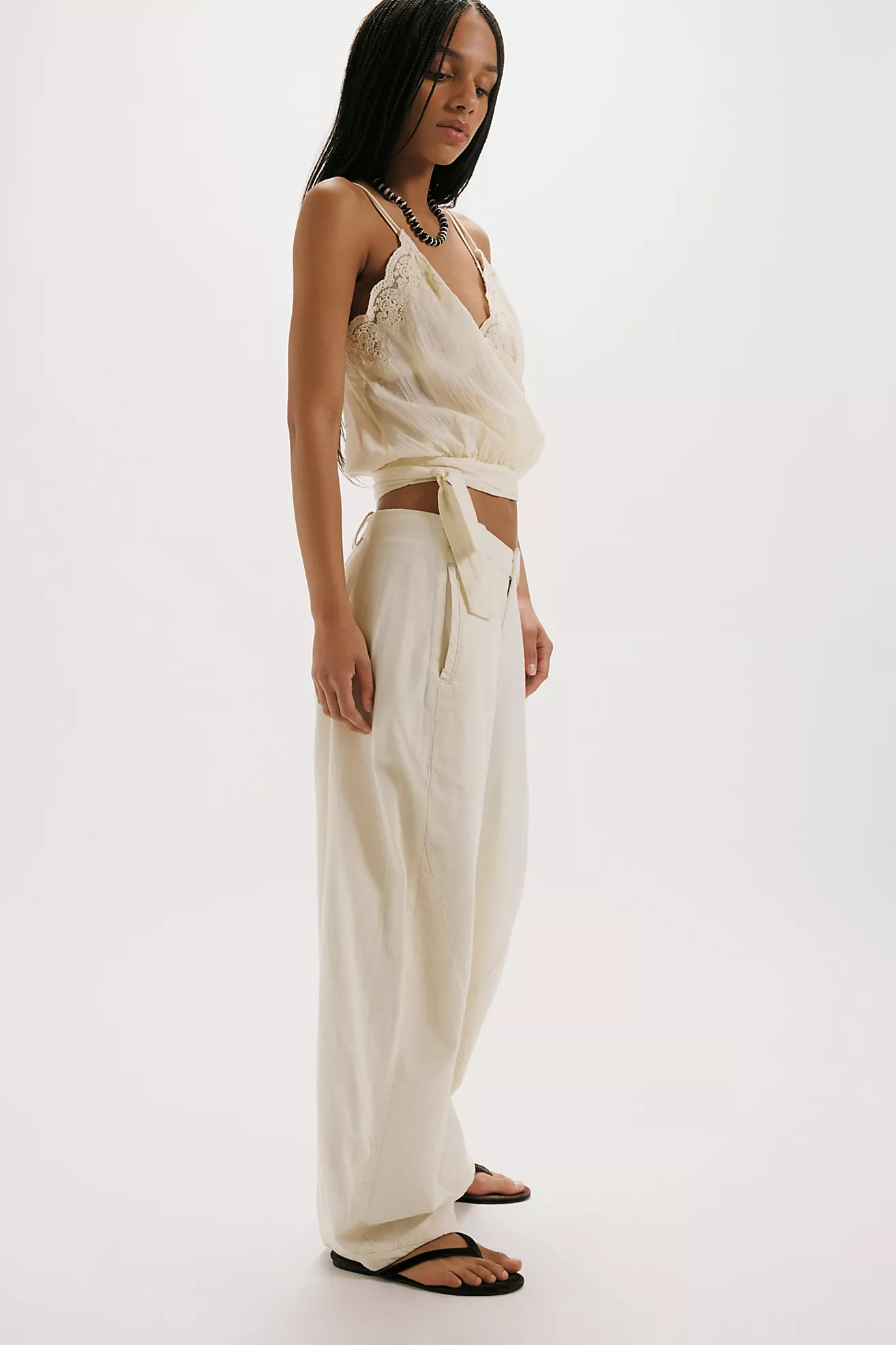 Spotlight Washed Barrel Chino Trousers | Free People (Global - UK&FR Excluded)