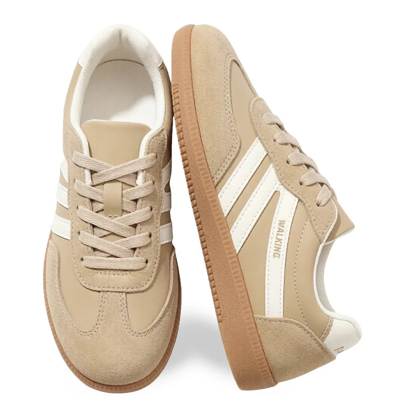 BERANMEY Women's Retro Fashion Sneakers Comfortable Casual Anti Slip Platform Low-Top Sneakers La... | Walmart (US)