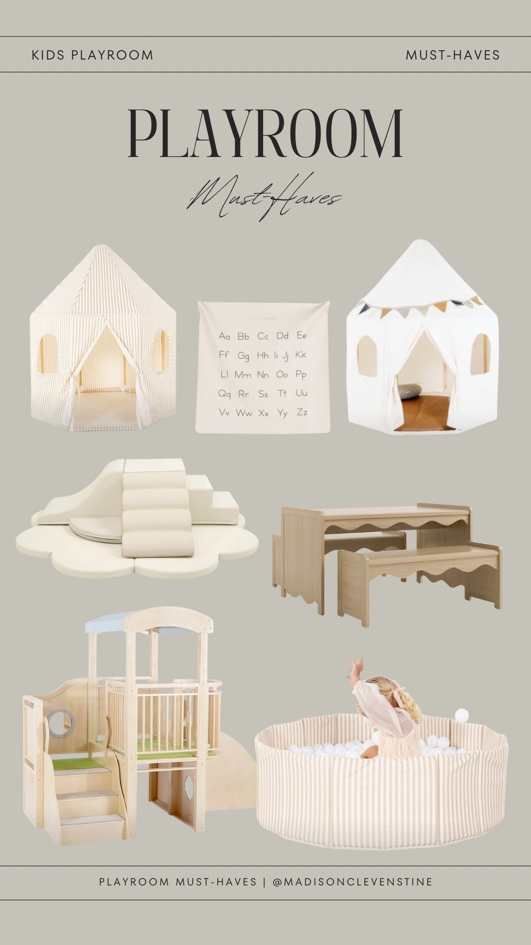 A roundup of my favorite playroom must-haves 🤍#PlayroomMustHaves #LTKHome #LTKKids #PlayroomOrganization #ToyStorage #LTKFamily #PlayroomInspo #KidsRoomDecor #LTKSaleAlert #MomLife


#LTKHome #LTKFamily #LTKKids