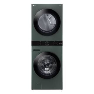27 in. WashTower Laundry Center with 4.5 cu. ft. Front Load Washer and 7.4 cu. ft. Electric Dryer... | The Home Depot