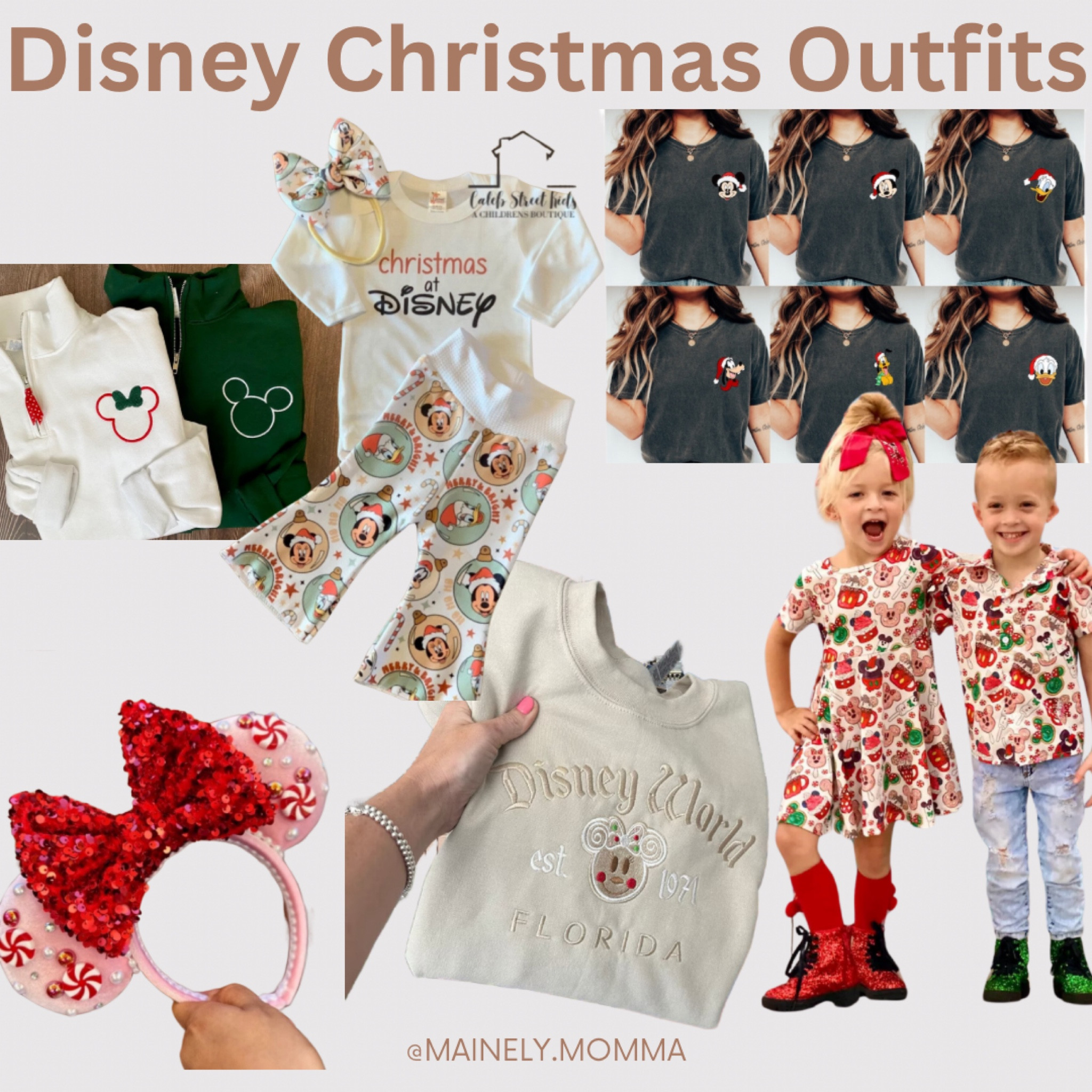 Disney Christmas outfits for families 

#Disney #DisneyFamily #DisneyKids #DisneyOutfit #DisneyChristmas #Christmas #ChristmasOutfit #ChristmasDecorations #Accessories #Holiday #Seasonal #HolidayOutfit #Family #Kids #Toddlers #Babies #Children #Girls #Boys #Moms #Etsy #Custom #Santa #Mickey #MickeyMouse #MickeyMouseSanta #MickeySanta #Trends #Trending #BestSellers # #Favorites #Outfits #Fashion #Style #Travel #Travel #Vacation #VacationOutfits

#LTKHoliday #LTKFamily #LTKSeasonal