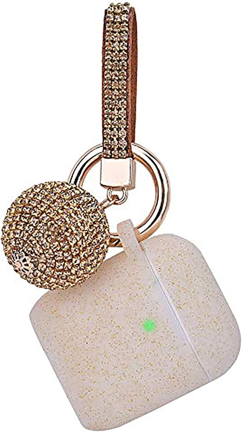 Apple Airpods Keychain, Filoto Airpods Silicone Glittery Case, Scratch Proof and Drop Proof Air P... | Amazon (US)