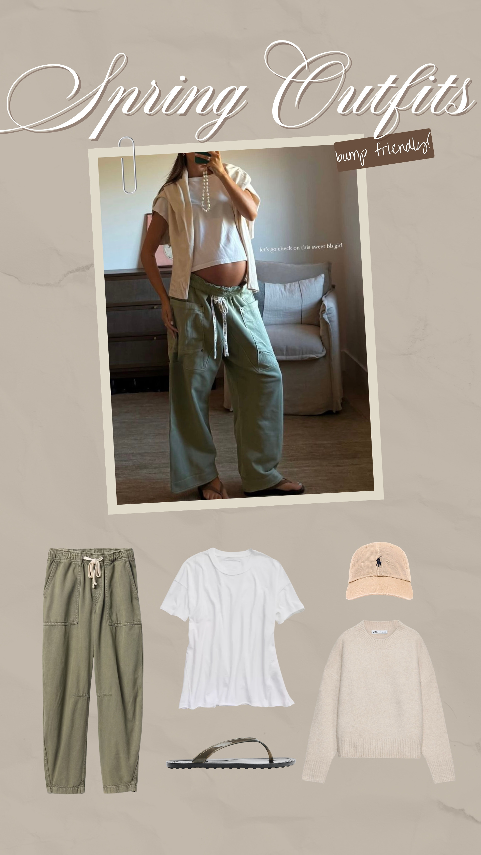 Bump friendly spring outfit idea!

spring style, bump outfit idea, spring outfits 

 #LTKootd