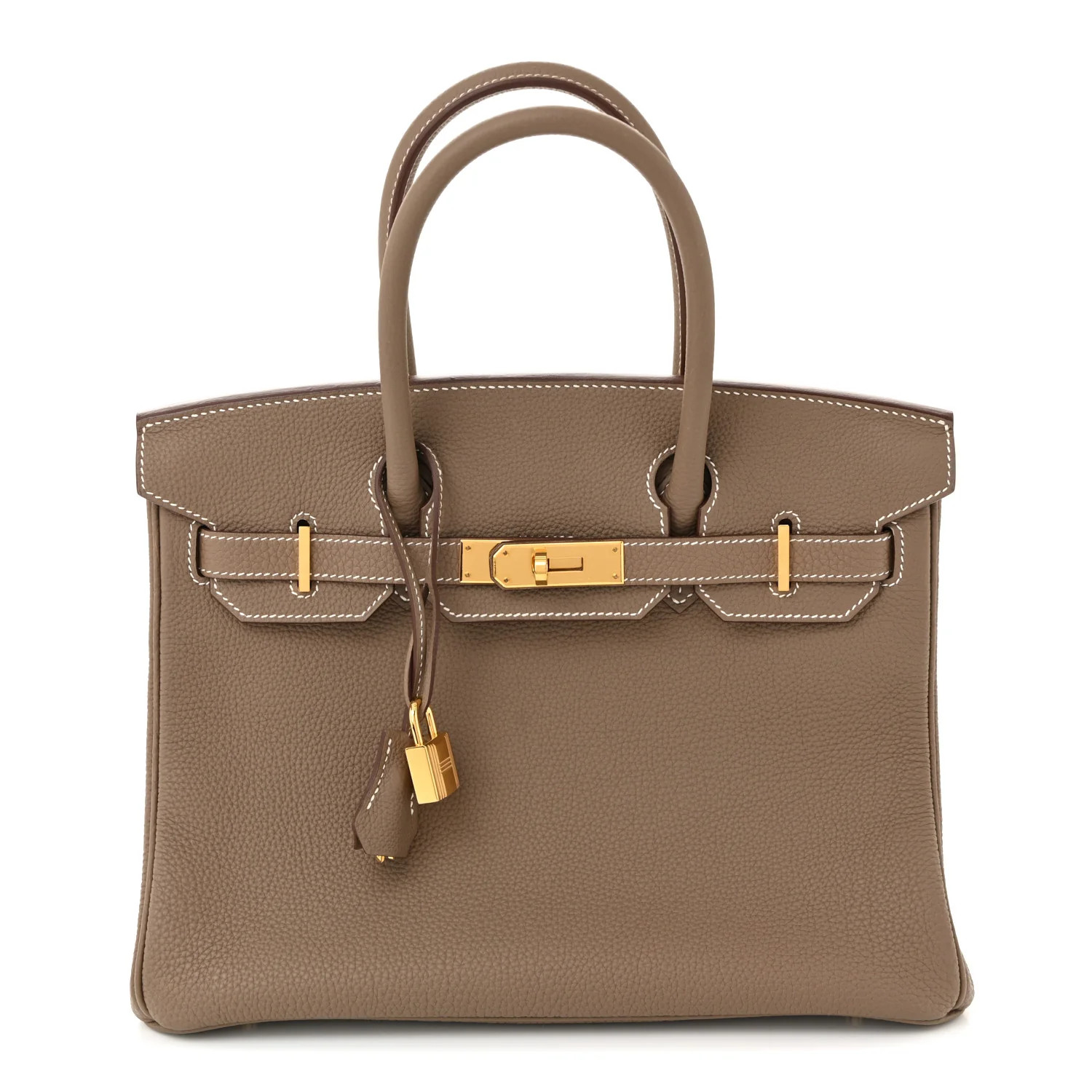 Togo Birkin 30 Etoupe | FASHIONPHILE (US)