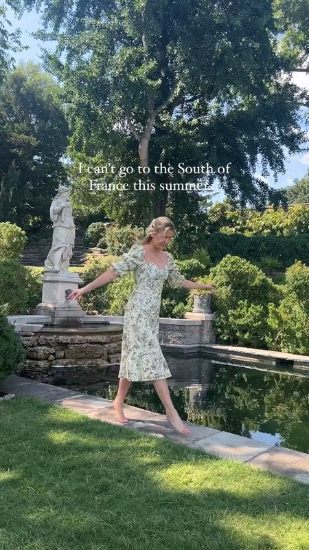 Manifesting a European summer no matter where I am on the map🌳🪷🦢🌿🍓Sometimes, it’s as simple as throwing on a gorgeous floral frock & exploring hidden places in your town. 

Soaking up the sun at one of my favorite spots in Nashville…do you recognize it?! 

📍Cheekwood Gardens

#pinterestaesthetic #pinterestgirl #pinterestinspired #europeansummer #nashville #softgirlaesthetic #softgirloutfits #cottagecore #cottagecoreaesthetic

#LTKFindsUnder100 #LTKStyleTip #LTKTravel