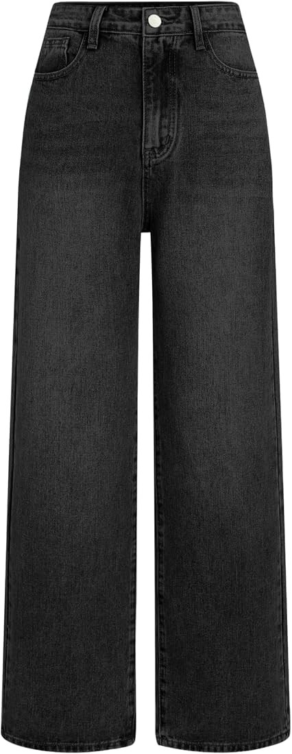 CIDER Yoney Denim Solid Straight Leg Jeans | Amazon (US)
